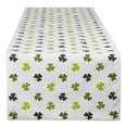 thumbnail image 1 of Design Imports CAMZ11172 DII Shamrock Shake Print Table Runner 14x72, 1 of 3