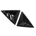 thumbnail image 4 of 2pcs Gloss Black Rear Side Window Louvers Trim Air Vent Scoop Shade Cover Replacement for Corolla 2014?2018, 4 of 5