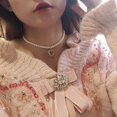 thumbnail image 4 of CAROOTU Floral/Heart Shape/Butterfly Necklace for Wife Girlfriend Gift for, 4 of 6