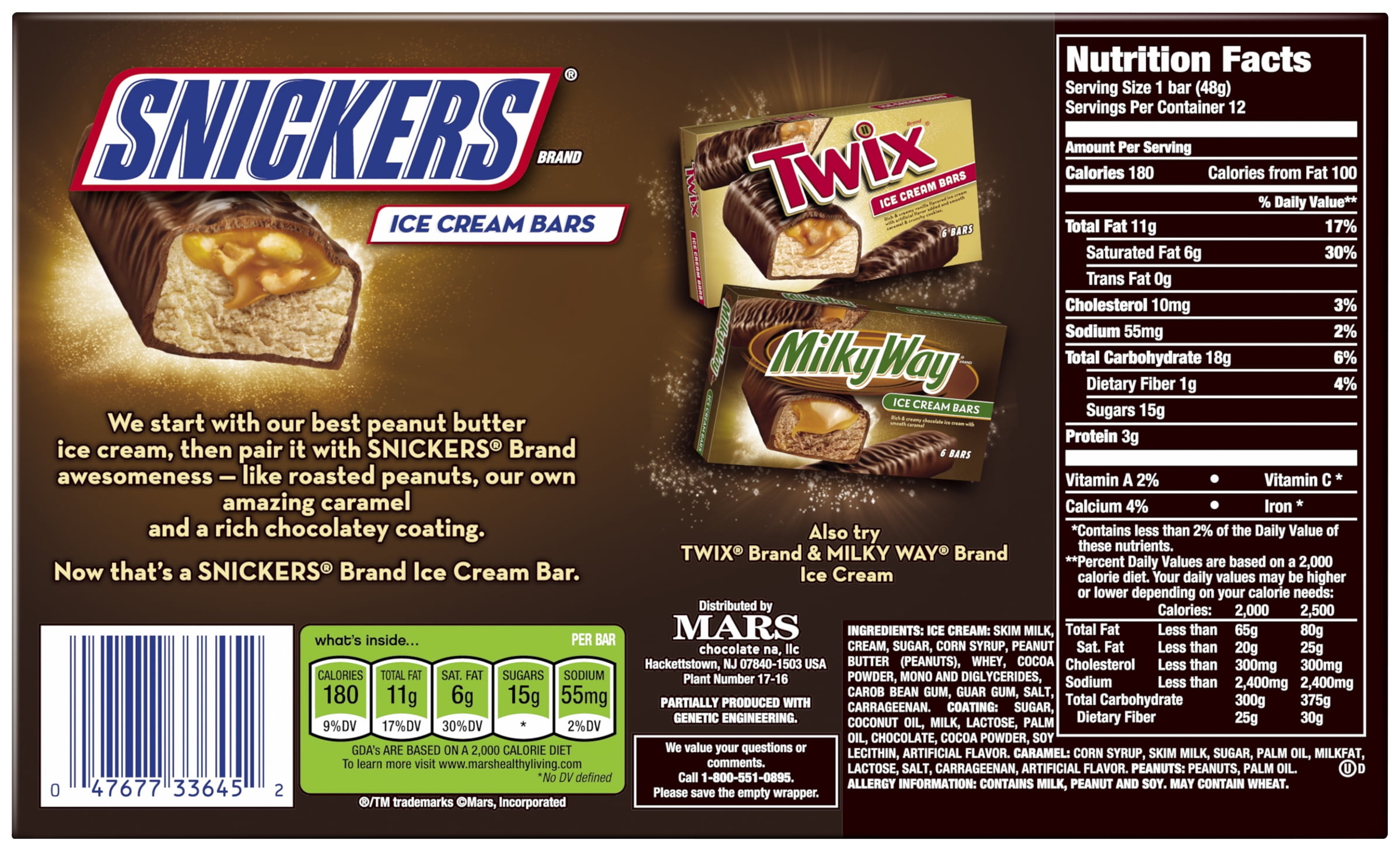 Snickers Nutrition Label Ingredients Juleteagyd