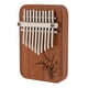 thumbnail image 1 of juego de piano de dedo portátil de madera Kalimba, instrumento de dedo Mbira, mini instrumento Kalimba, 1 of 8