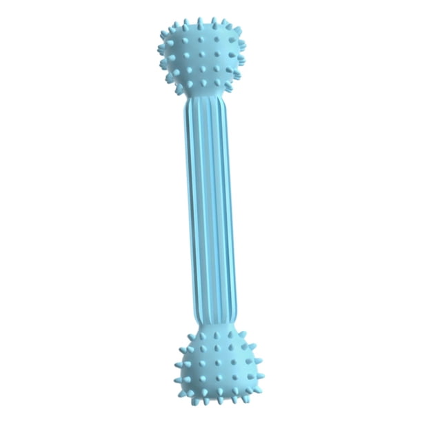 Juguete para perros Yinane cepillo de dientes interactivo Resistente para Masticadores agresivos azul