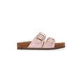 thumbnail image 3 of Time and Tru Women's Footbed Slide Sandals, Wide Width Available, 3 of 6