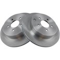 thumbnail image 1 of Rear Brake Rotor Set 2 Piece - Compatible with 2014 - 2022 INFINITI Q50 2015 2016 2017 2018 2019 2020 2021, 1 of 2