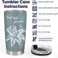 thumbnail image 4 of Christian Gifts, God Says You Are Tumbler Stainless Steel with Lid 20 Oz, Christian Coffee Mug, Jesus Travel Cup, God Birthday Gifts for Women, Christian Gifts for Men, 4 of 5