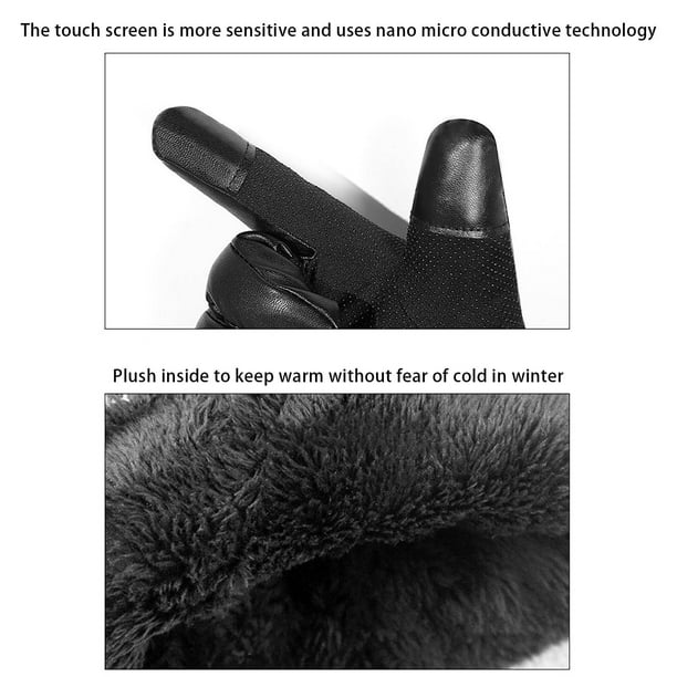 Under 10, Riding Gloves, Winter Warm, Split Finger, Cycling