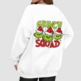thumbnail image 5 of Xmas Crewneck Pullover Long Sleeve Funny Cute Sweatshirts Christmas 8-White L, 5 of 5
