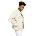 thumbnail image 3 of Victorious Men's Classic Colored Denim Jean Jacket DK190 - Sand - 5X-Large, 3 of 6