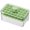 🥑 C_Base#2068, variant on Plastic Ice Tray with Storage Box and Cover, Push Button Ice Release with Spatula for Easy Cube Removal and Freshness Maintenance