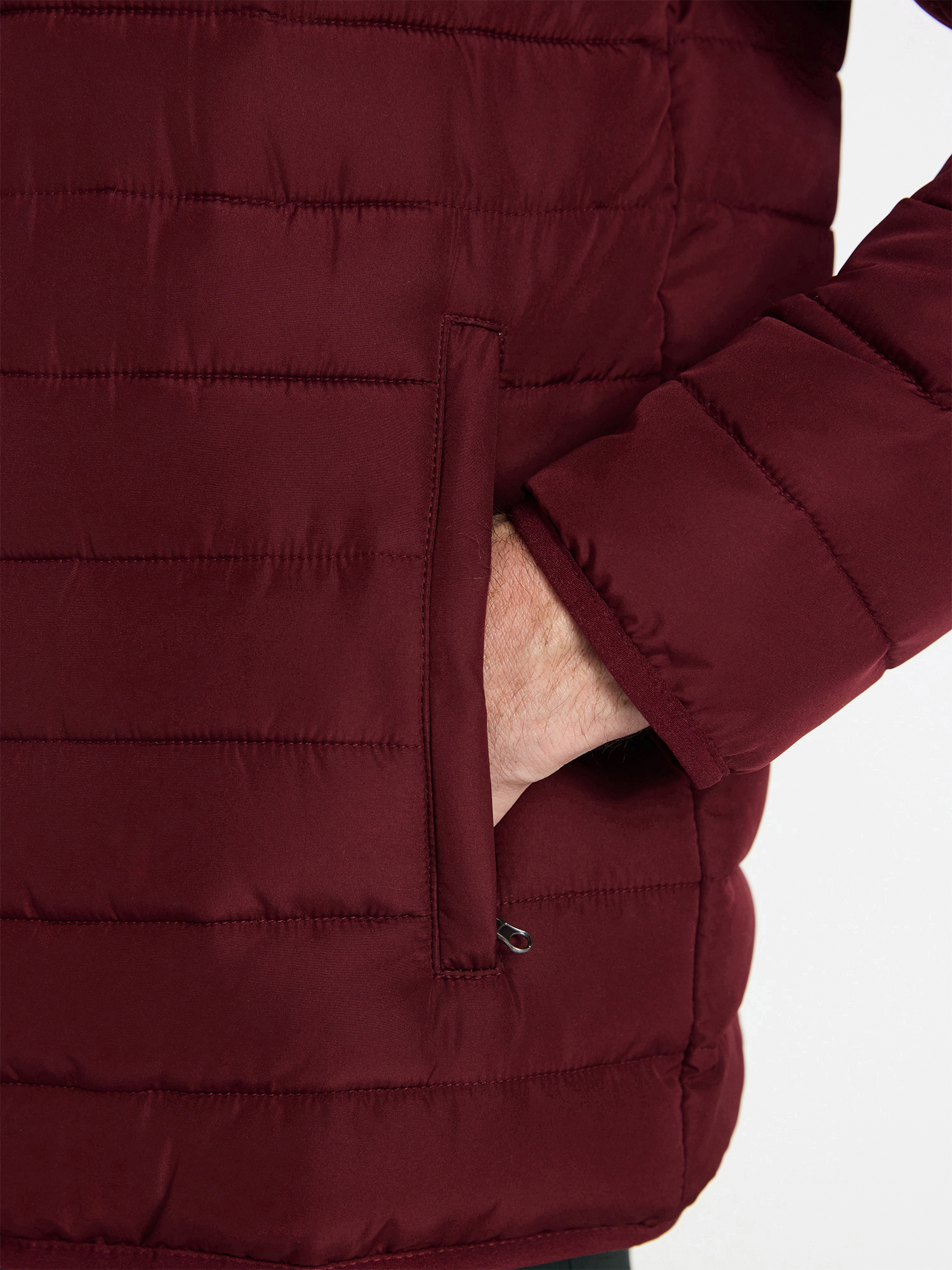 Ozark Trail Men's and Big Men's Puffer Jacket, Sizes S-3XL