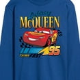 thumbnail image 3 of Disney's Cars - Lightning McQueen Think Fast - Men's Long Sleeve T-Shirt, 3 of 5