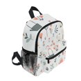 thumbnail image 2 of FORMRS Kids School Backpack with Front Zippered Pocket 12" Student Travel Daypack, Garden Pattern, 2 of 6
