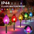 Jumbo C9 Christmas Lights Outdoor Large Multicolor Bulbs, Connectable