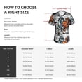 thumbnail image 4 of Vsdgher Four Running Horses Women Shirts V Neck Short Sleeve Tops T-Shirt Basic Tees, S to 3XLXX-Large, 4 of 5