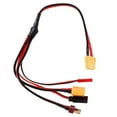 thumbnail image 2 of el cable de carga / el cable 2s Decane Socket a las conexiones del plátano de 4m m Hugo Cable de carga multifunción, 2 of 7