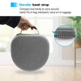 thumbnail image 5 of ProCase Hard Case for New AirPods Max, Travel Carrying Headphone Case with Silicone Earpad Cover & Mesh Pocket, AirPods Max Protective Portable Storage Bag -Grey, 5 of 8