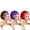 Coffee/Purple/Red, variant on Ultimate Hair Protection: Women's Silky Satin Head Scarf Set for Healthy and Beautiful Hair (3-Pack)