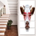 thumbnail image 1 of Design Art - Vache avec Lunettes Cœur Rouge, 1 of 3