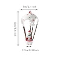 thumbnail image 3 of LOWLHOME Christmas Hot Air Hanging Ornament Themed Pendant For Xmas Tree Home Holiday Decor, 3 of 7