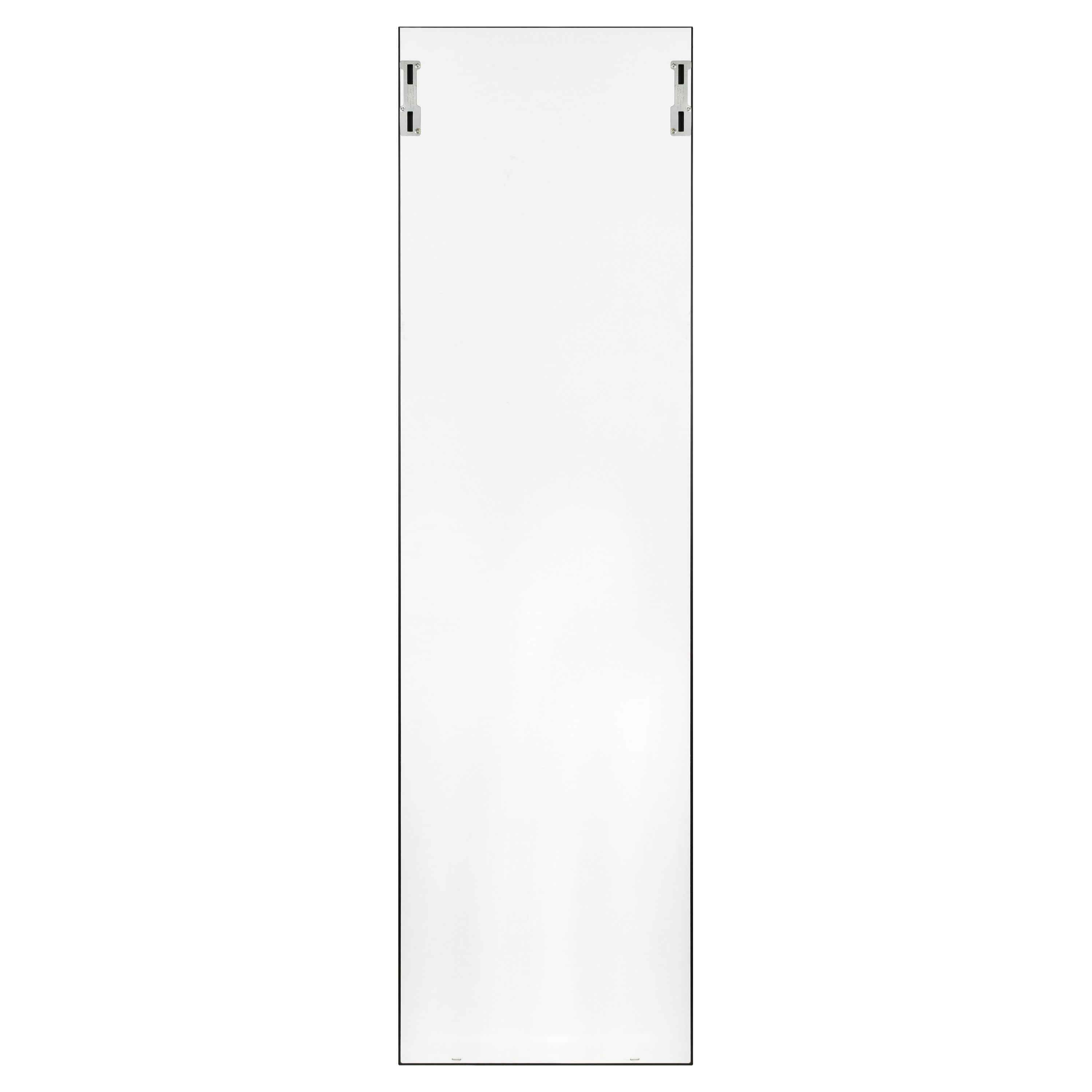 Mainstays 14.25x50.25 Inch Over-the-Door Mirror, Black