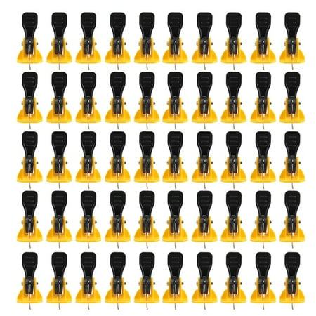 

50Pcs Construction Tools Tile Leveler Adjuster Plastic Positioning Artifacts Leveler Locator Spacers for Flooring Wall