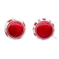 thumbnail image 4 of Kurt Adler 80MM Red and White Glass Ball Ornaments, 6 Piece Set, 4 of 4