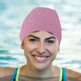 HMOONORY Ventilate Pu Swim Cap for Women Men Large Size Swimming Caps for Long Hair/Braids to