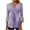 Purple, variant on 3/4 Length Sleeve Womens Tunic Tops Women Tops Long Sleeve Oversized Tshirts for Women Spring Womens Blouses Long Sleeve Under 5 Dollars