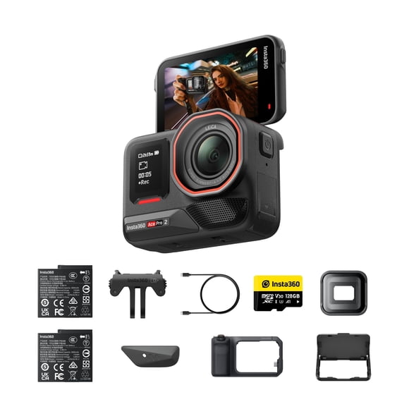 Cámara de Acción Insta360 Ace Pro 2 8K Impermeable Lente Leica