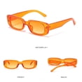 thumbnail image 2 of Gafas de sol IKANOO Retro Rectangle Y2K 90's para mujer y hombre, 2 of 7