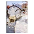 thumbnail image 2 of 16"x24" Cafe de France 1 by Alan Blaustein- Wall Art Print on Canvas Fabric Blue, 2 of 3