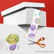 Easter Ribbon Crafts Packaging Ribbons Wired Decorative Printed Wedding Backdrop Ribbon for Wrapping