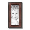 thumbnail image 2 of ArtToFrames 5x12" Honors Mahogany with Black Picture Frame, Brown Wood Poster Frame, with Regular Glass and 2 (FBPL-5154), 2 of 7