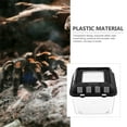 thumbnail image 4 of Caja de reptiles de reptiles Topeador de reptiles de reptiles Caso de alimentación de araña transparente, 4 of 6