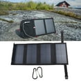thumbnail image 4 of Waterproof Foldable Solar Panel Charger for Outdoor Activities 20W Power Output, 4 of 11