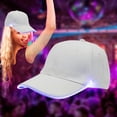 thumbnail image 6 of Eoozwa LED Hat Light Up Baseball Cap Flash Glow Party Hat Rave Accessories for Festival Club Stage Hip-hop Performance for Men Women, 6 of 6