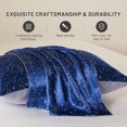 thumbnail image 4 of THXSILK Standard Size Silk Pillowcase, 19 Momme Natural Silk Pillow Case for Hair and Skin, Grade 6A+ Mulberry Silk Pillow Case with Hidden Zipper, 20"x26", Constellation, 4 of 8