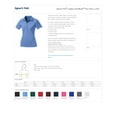 thumbnail image 2 of Sport-Tek L474 Ladies Dri-Mesh Polo Shirt - Dark Green - 4X-Large, 2 of 2