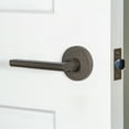 thumbnail image 2 of Viaggio Clomltmil_Psg_234_Lh Motivo Left Handed Solid Brass Passage Door Lever Set - Brass, 2 of 7