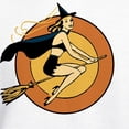 thumbnail image 3 of CafePress - Retro Witch Hoodie - Pullover Hoodie, Hooded Sweatshirt, 3 of 4