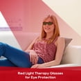 thumbnail image 3 of Gafas de protección ocular Morfone Red Light Therapy Black, 3 of 7