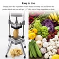 thumbnail image 4 of pitrice Manual Potato Chips Maker Chopper Slicer Vegetable Fruit Processing Equipment Slitting Machine Vertical Kitchen Food Processing Equipment, 4 of 9