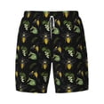 thumbnail image 5 of Rocae Bee Floral for Men's Swim Trunks Quick Dry With Two Side Pockets and One Lined Patch PocketLarge, 5 of 9