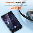 AGPTEK MP4 Player with Touch Screen, WIFI Bluetooth MP3 Player with 5MP