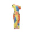 thumbnail image 5 of IROINNID Summer Dresses For Women Sexy Holiday Dress One Shoulder Short Sleeve Printed Dress Summer Saving Sale, 5 of 6
