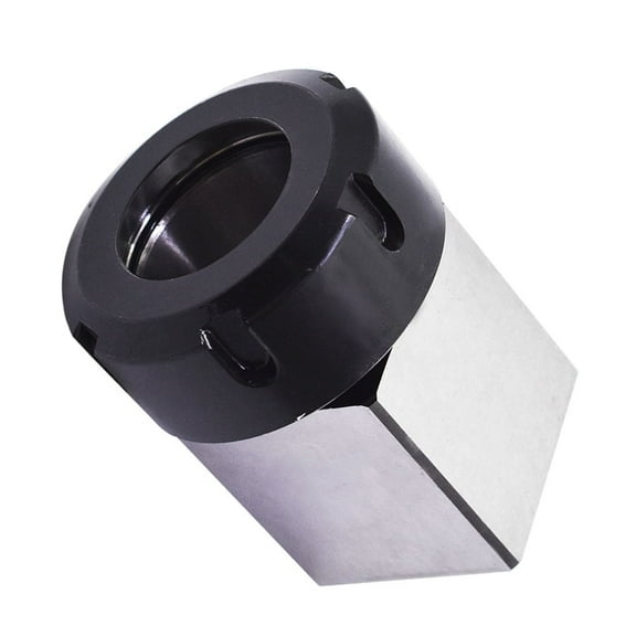 findmall ER40 Square Collet Block Chuck Holder for CNC Lathe Engraving Machine