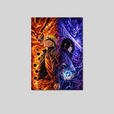 Jujutsu Kaisen - Ryomen Sukuna vs Satoru Gojo - Cursed Energy Battle Poster Size 24''x36'' The Golden Shop