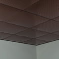 thumbnail image 5 of FASÄDE Miniquattro Decorative Vinyl 2ft x 2ft Lay in Ceiling Panel in Oil Rubbed Bronze (5 Pack), 5 of 5