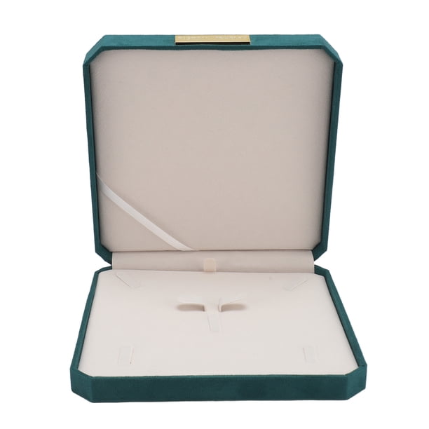 CAJA DE TERCIOPELO DE JUEGO DE JOYERÍA, SET DE JOYERIA PORTÁTIL VERSÁTIL CAJA DE ALMACENAMIENTO Suave Elegante Liviano para Pulsera