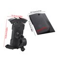 thumbnail image 1 of Mobile Phone Holder Sunshade Car Phone Holder Sun Shield Shock-Absorbing Sun Shade for Phone 360 Degree Rotation for Cell Phones (black), 1 of 7